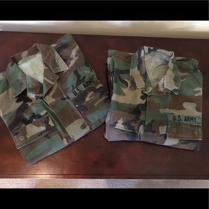 BDU Army Blouse, Set of 2